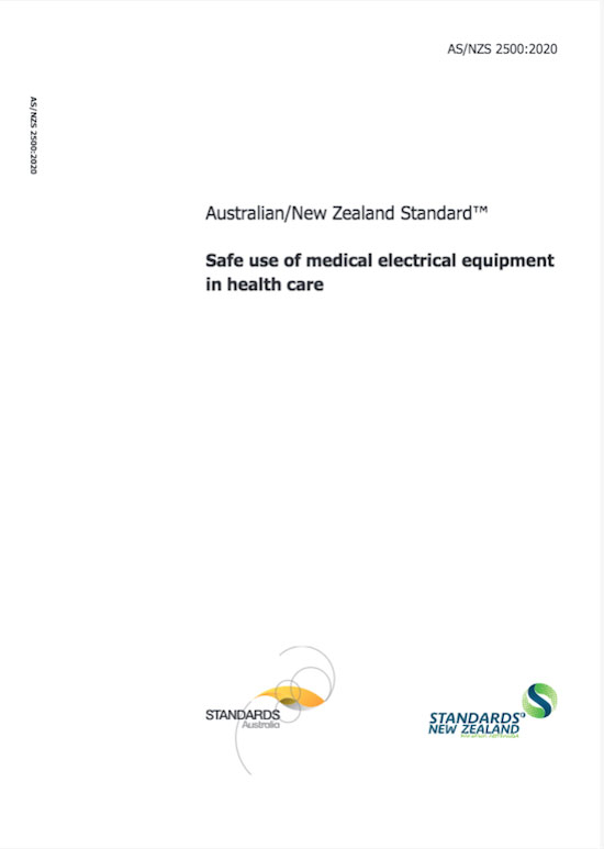 Safe use of medical electrical equipment in health care