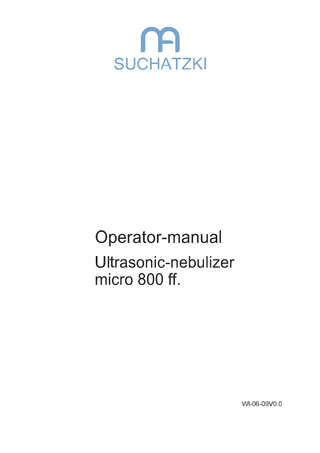 micro 800 ff Operator Manual WI-06-09V0.0