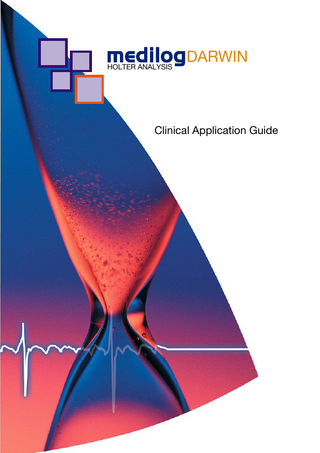 Medilog Darwin Clinical Application Guide Issue 1.0