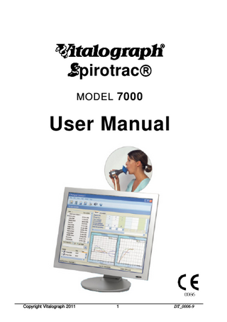 Spirotrac Model 7000 User Manual Issue 10