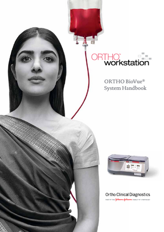 Ortho BioVue-Work Station System Handbook