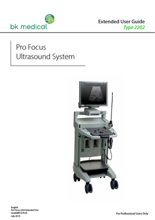 Pro Focus Type 2202 Extended User Guide July 2014