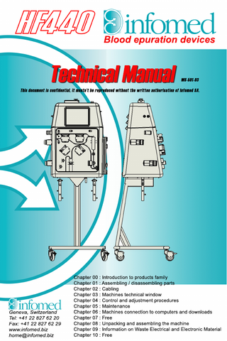 HF 440 Technical Manual Aug 2009