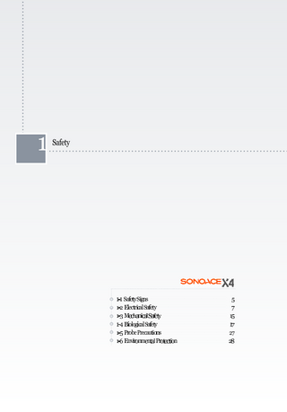 SONOACE X4 Service Manual