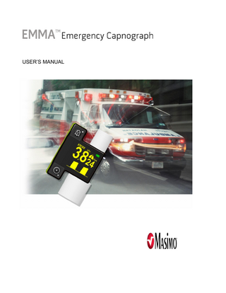 EMMA Emergency Capnograph Users Manual Edition 05 Oct 2013