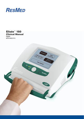 Elisee 150 Clinical Manual July 2010