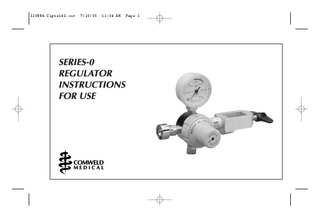 Series -0 Regulator Instructions for Use Issue 04 Sept 2005
