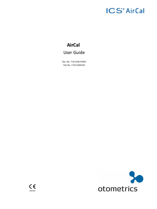 ICS AirCal User Guide Rev 03 Release March 2015