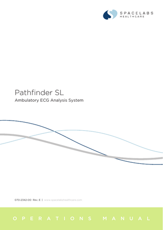 Pathfinder SL Operations Manual Rev E