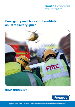 Emergency and Transport Ventilation an introductory guide