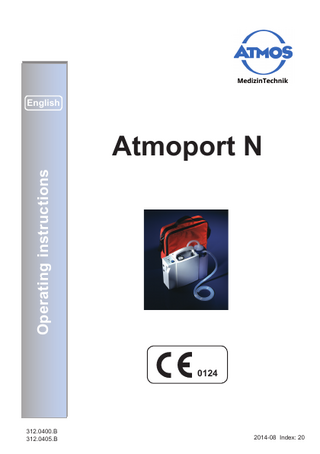 ATMOS Atmoport N Operating Instructions Index 20 Aug 2014