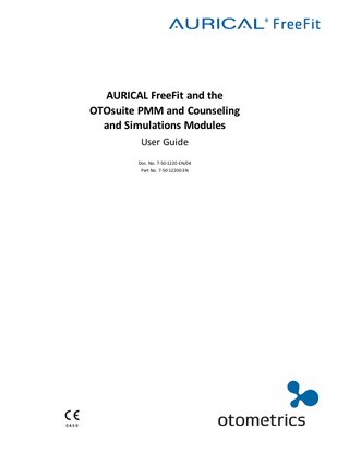 AURICAL FreeFit and the OTOsuite PMM User Guide ver Jan 2015