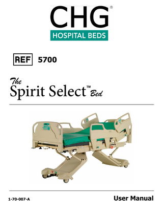 The Spirit Select Bed User Manual Rev A