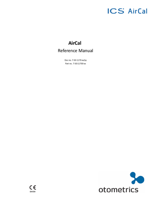 ICS AirCal Reference Manual Rev 02 May 2012