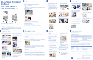 CS1 OmniBed and Incubator Carestation Cleaning and Disinfection Guidelines 