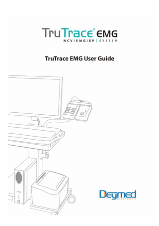 TruTrace EMG User Guide 7.0 rev 1.1b