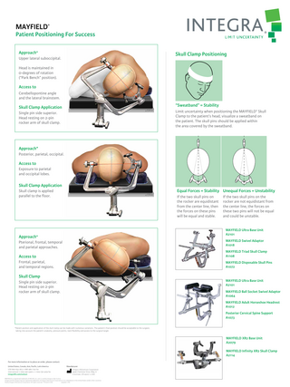 MAYFIELD Patient Positioning For Success Guide