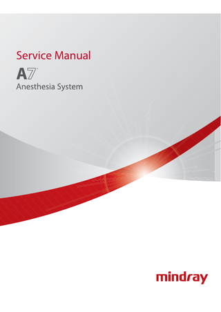 A7 Anesthesia System Service Manual Nov 2018