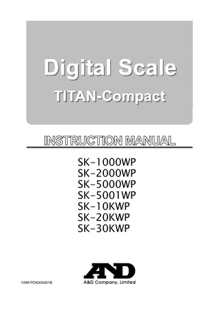 TITAN-Compact SK- xxx Instruction Manual