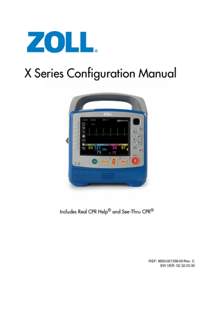 X Series Configuration Manual Rev C May 2018