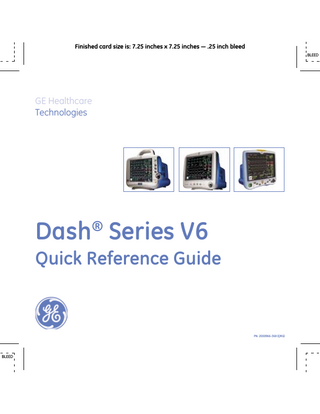 Dash Series V6 Quick Reference Guide Feb 2002