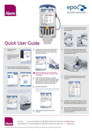 epoc Quick User Guide