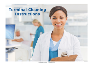 Terminal Cleaning Instructions  Commercial in Confidence  
