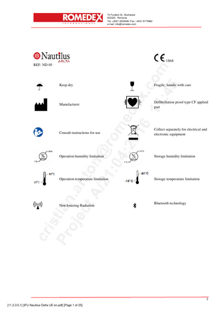Nautilus Delta Instructions for Use updated July 2015