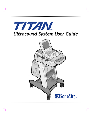 Titan User Guide P03322-07 Nov 2004