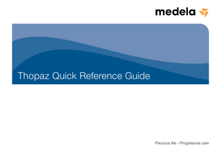 Thopaz Quick Reference Guide March 2013