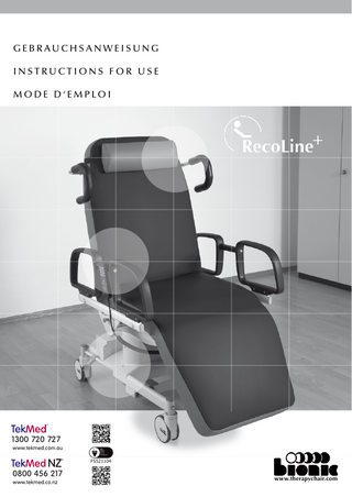 RecoLine Instructions for Use June 2015