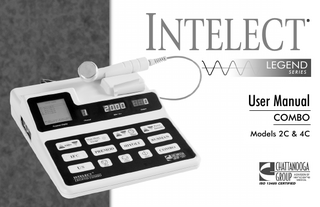  INTELECT LEGEND Series COMBO Model 2S and 4S User Manual