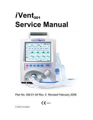 iVent201 Service Manual Rev 5 Feb 2006