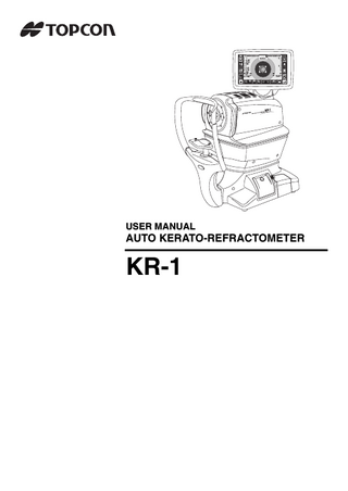 KR-1 User Manual July 2011
