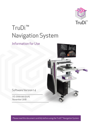 TruDi Navigation System Information for Use sw ver 1.4 March 2018