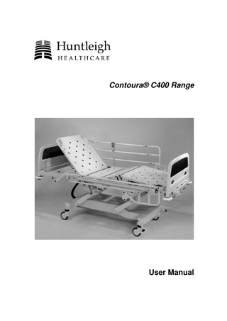 Contoura® C400 Range  User Manual  