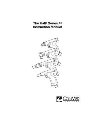 Hall Series 4 Instruction Manual