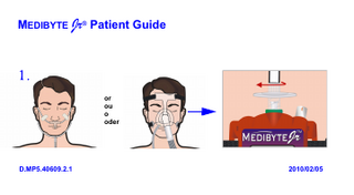 MEDIBYTE Jr® Patient Guide  1. or ou o oder  D.MP5.40609.2.1  2010/02/05  