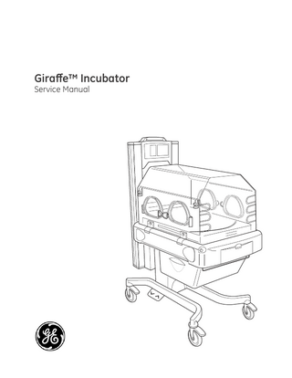 Giraffe Incubator Service Manual Rev ZAC