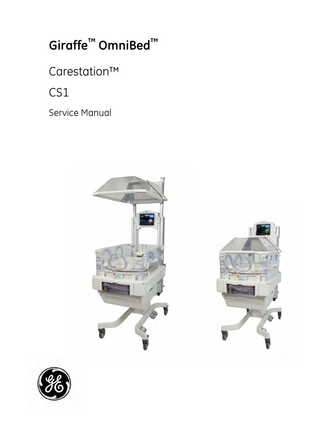 Giraffe OmniBed Carestation CS1 Service Manual Rev K