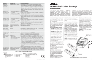 AutoPulse Li-ion Battery Rev 8 Product  Insert EN  Rev 8 AP
