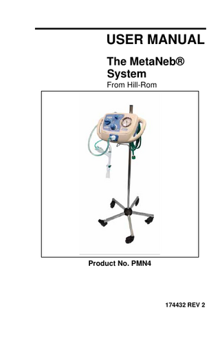 The MetaNeb System PMN4 User Manual Rev 4