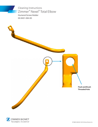 Total Elbow Humeral Screw Holder