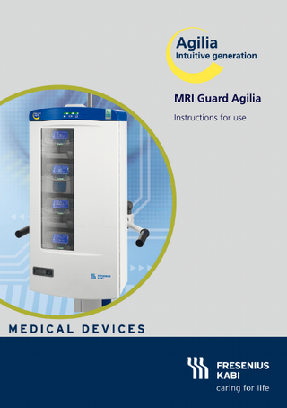 MRI Guard Agilia Range Infusion Pumps Instructions for Use Nov 2012