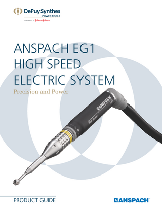 Anspach EG1 Product Guide Oct 2014