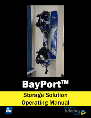BayPort  TM  Storage Solution Operating Manual  