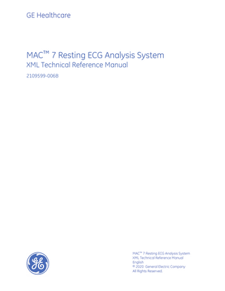 MAC 7 XML Technical Reference Manual Rev B July 2020