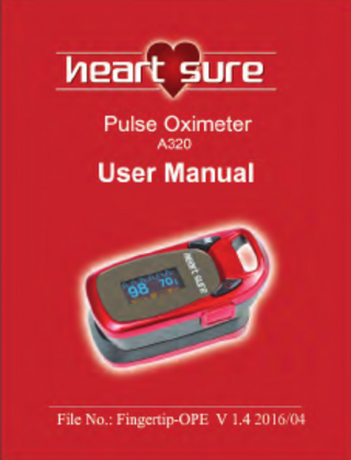 Section 1  Safety 1.1 Instructions for the Safe Operation and Use of the Pulse Oximeter Do not attempt to service the Pulse Oximeter yourself. Only qualified service personnel should attempt any necessary internal servicing. Prolonged use or depending on the patient's condition may require changing the sensor site periodically. Change sensor site and check skin integrity, circulatory status and correct alignment at least every 2 hours. SpO2 measurements may be adversely affected in the presence of high ambient light. Shield the sensor area if necessary. The following will cause interference to the testing accuracy of the Pulse Oximeter: High-frequency electrosurgical equipment. Placement of the sensor on an extremity with a blood pressure cuff, arterial catheter, or intravascular line. Patients with hypotension, severe vasoconstriction, severe anaemia or hypothermia. The patient is in cardiac arrest or is in shock. Fingernail polish or false fingernails may cause inaccurate SpO2 readings. 1.2 Warnings WARNING: EXPLOSION HAZARD Do not use the Pulse Oximeter in a flammable atmosphere where concentrations of flammable products exist. WARNING: Do not throw batteries in fire as this may cause them to explode. WARNING: Do not attempt to recharge normal dry-cell batteries as they may leak, cause a fire or explode. WARNING: Do not use the Pulse Oximeter in an MRI or CT environment.  