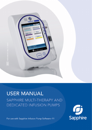 Sapphire User Manual Rev 11 Ver 01