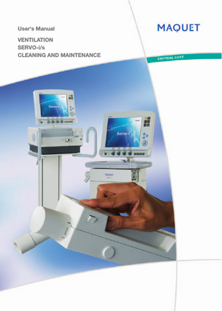 SERVO-i-s Cleaning and Maintenance Users Manual Rev 00 Oct 2015